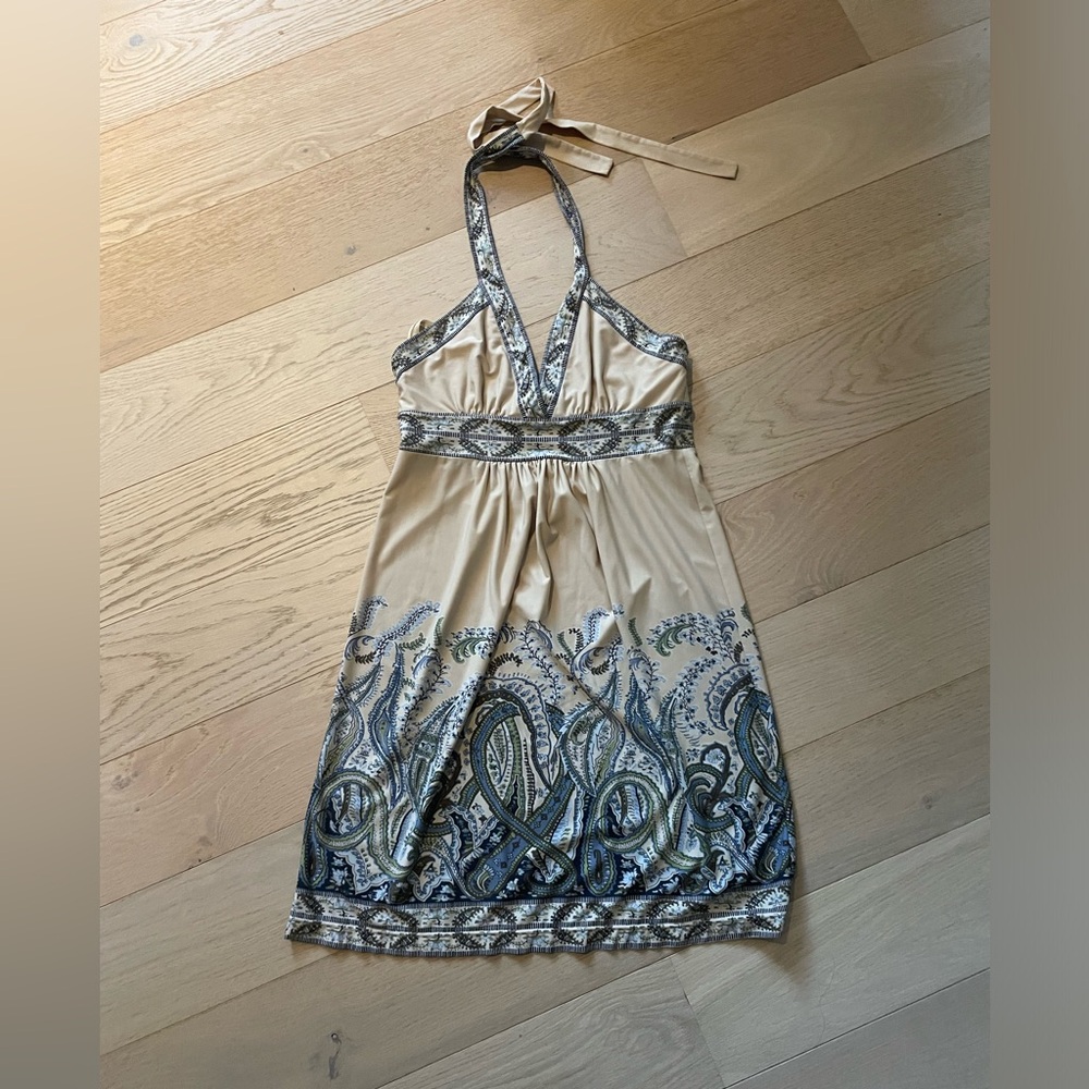 BCBG Maxazria halter dress